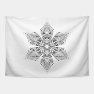 Crystal Snowflake Tapestry