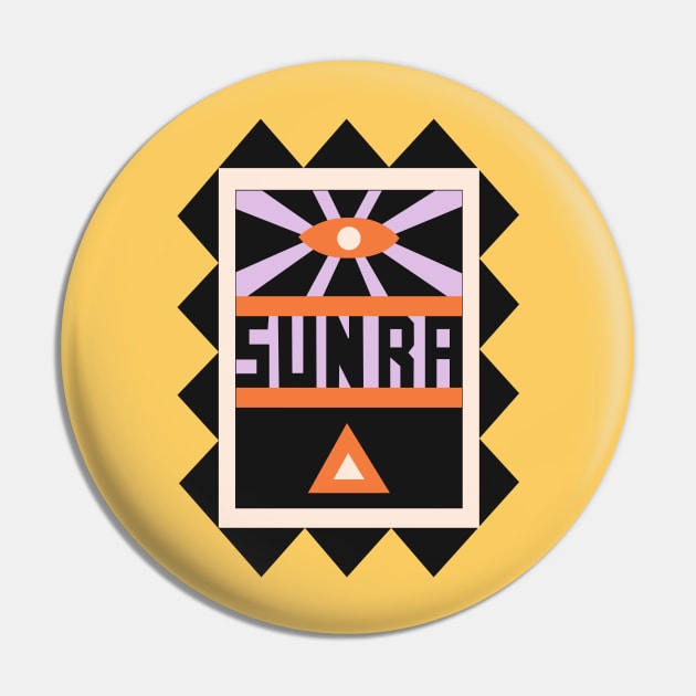 Sun Ra Pin by Huge Potato