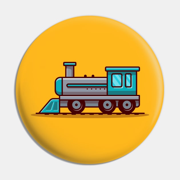 Train Cartoon Illustration Pin by Catalyst Labs