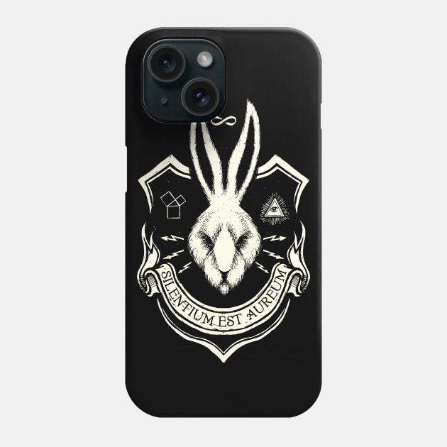 Silence is Golden Phone Case by SkullsSociety