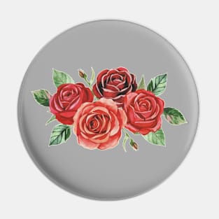 Red roses Pin