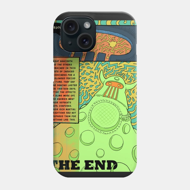 Banislime Comic Art Phone Case by Rampageo Industries 