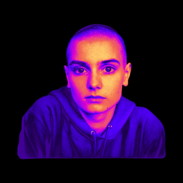 Sinead O Connor colorfull by aliencok