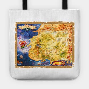 Wheel Of Time-Westland Map Tote
