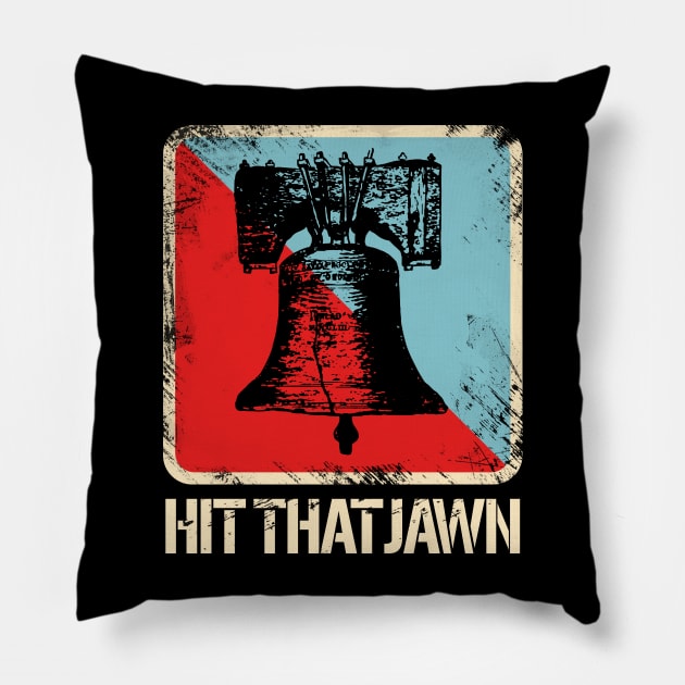 philly jawn Pillow by SmithyJ88