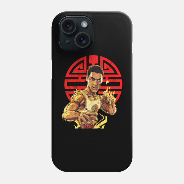 bruce leroy last dragon Phone Case by nakaladek3