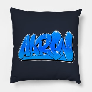 Aaron - Graffiti name Pillow