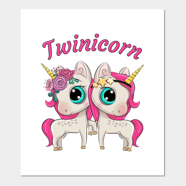 Twinicorn: Twinny Women's & Girl's Anime Cartoon Unicorns - Twinicorn Anime Unicorn Sisters - Posters and Art Prints | TeePublic Twinicorn: Twinny Women's & Girl's Anime Cartoon Unicorns - Twinicorn Anime Unicorn Sisters - Posters and Art Prints | TeePublic