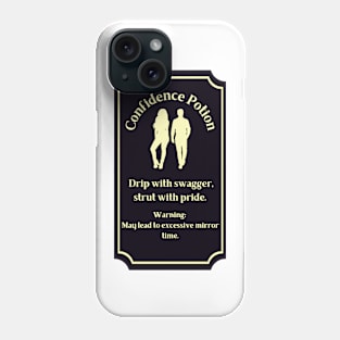 Potion Label: Confidence Potion, Halloween Phone Case