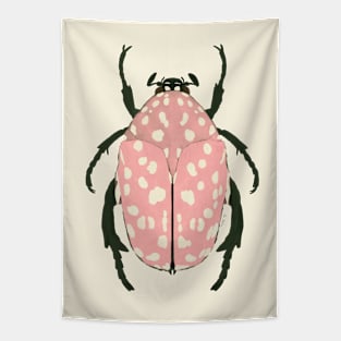 Pink beetle insect Tapestry