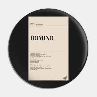 NOEASY- Domino Poster Pin