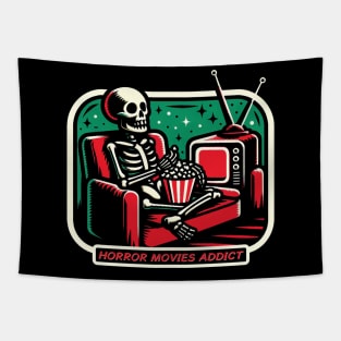 Horror Movie Addict Tapestry