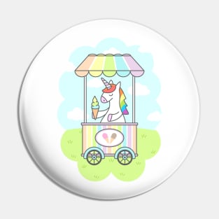 Unicorn Ice Cream Pin