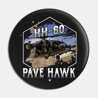 HH-60 Pavehawk Helicopter Crew Gift Pin