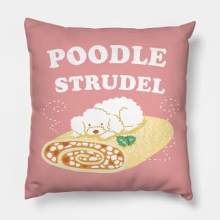 Poodle Strudel Pillow