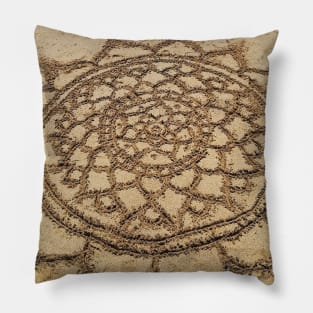 Beach Mandala Pillow