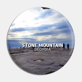 Stone Mountain Georgia Cool photography skyline blue sky USA city break Pin