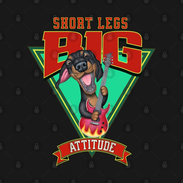 Short Legs Big Attitude by Danny Gordon Art