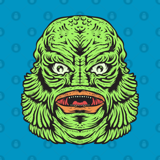 Creature From The Black Lagoon by haloakuadit