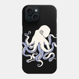 White octopus Phone Case