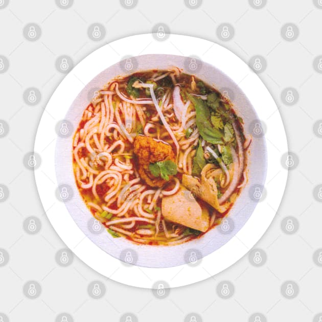 Ramen Soup Photo Art Magnet by Food Photography