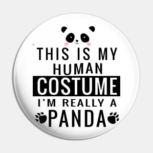 Panda Halloween Pin