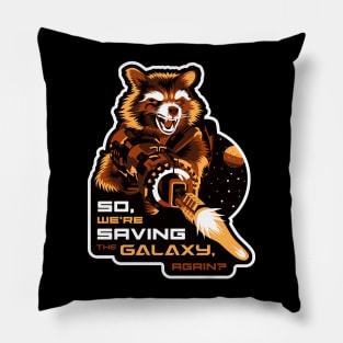 Saving the Galaxy Pillow