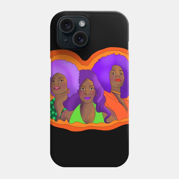 Pam Grier Phone Case by SchlockHorror