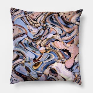 Funky coloured Cartesian pebbles Pillow