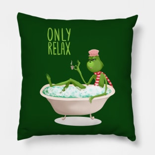 Grinch for men and women t-shirts Pillow