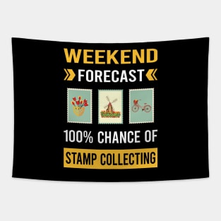 Weekend Forecast Stamp Collecting Stamps Philately Philatelist Tapestry