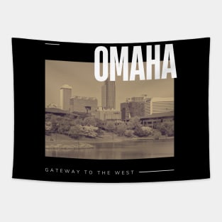 Omaha city Tapestry