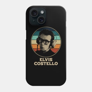 retro elvis costello Phone Case