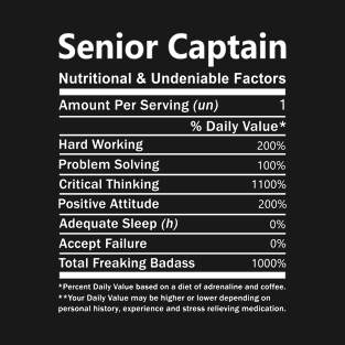 Senior Captain - Nutritional Factors T-Shirt