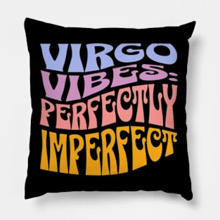 Virgo Vibes Zodiac Sign Birthday Horoscope Pillow