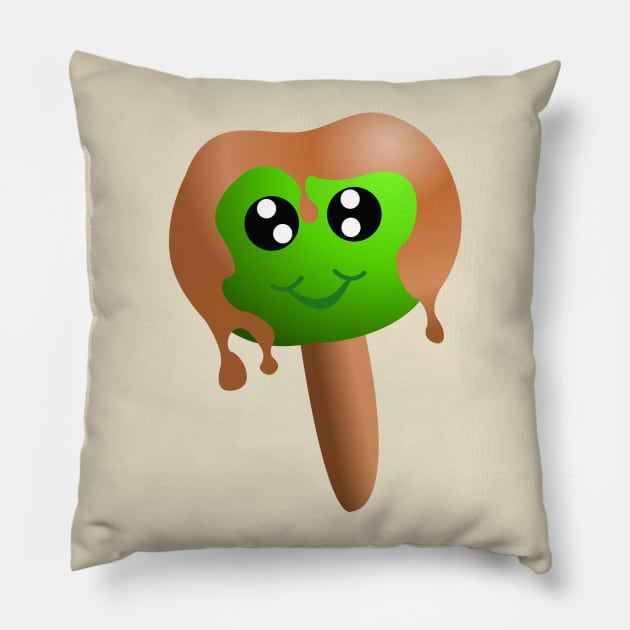 Caramel Apple Pillow by traditionation