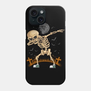 Dabbing Skeleton Phone Case