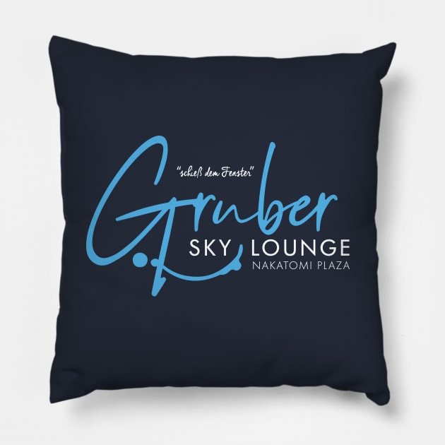 Gruber Sky Lounge Pillow by WarbucksDesign