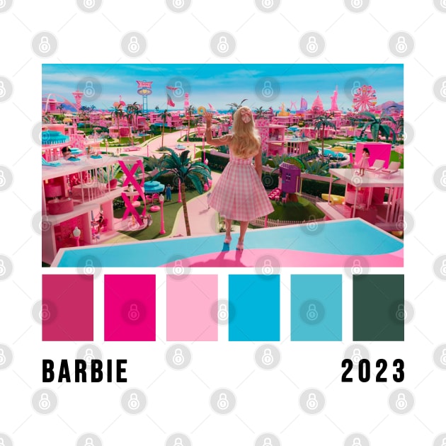 Barbie Movie 2023 Color Palette 2 by AEndromeda