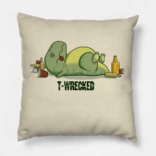 T-Wrecked Pillow