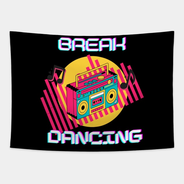 Break Dancing Merch Tapestry by Seligs Music