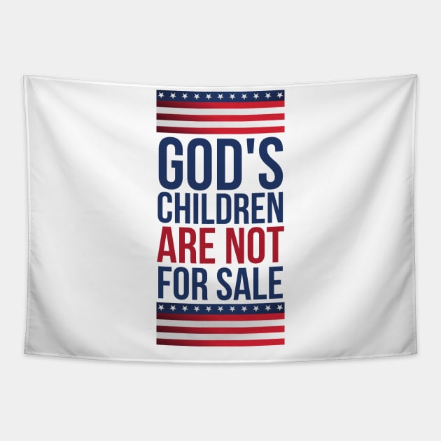 God's children are not for sale Tapestry by StarMa