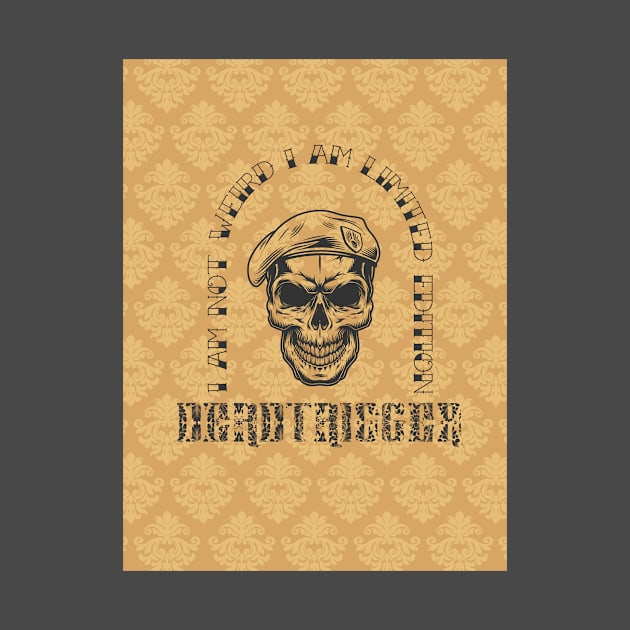 Army Skull typography-Quotes-Print by Next Mahamud