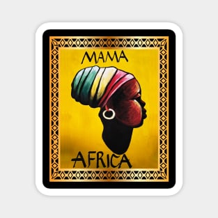 Mama Africa, African Woman, Black History Magnet