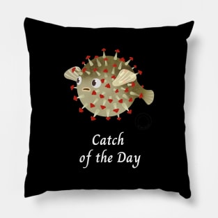 Coronavirus Catch of the Day Pillow