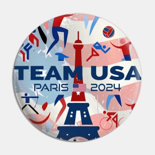 Team USA - 2024 Pin