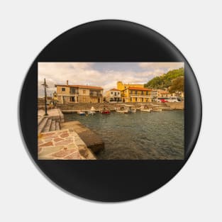 Boat in Nafpaktos Fortress Pin