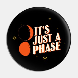 It's Just a Phase Moon Two Pin