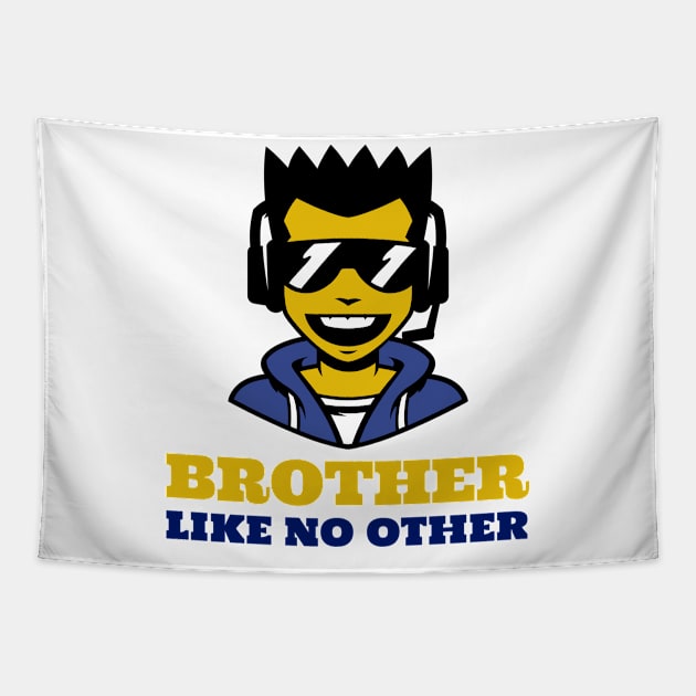 Brother Like No Other Tapestry by Jitesh Kundra