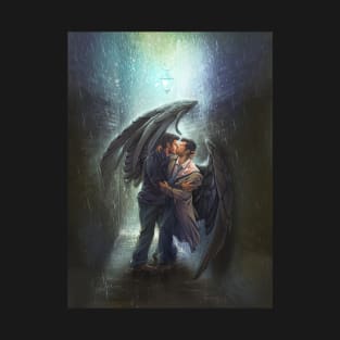 Destiel Kiss in the Rain T-Shirt